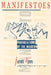 Manifestoes: A Study of the National Recovery Administration by Janet Lyon