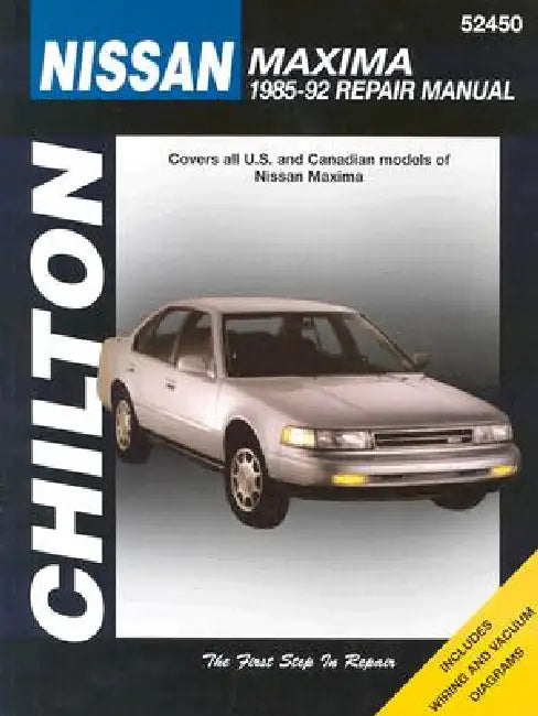 Nissan Maxima, 1985-92 Maxima by Chilton Automotive Books, Chilton