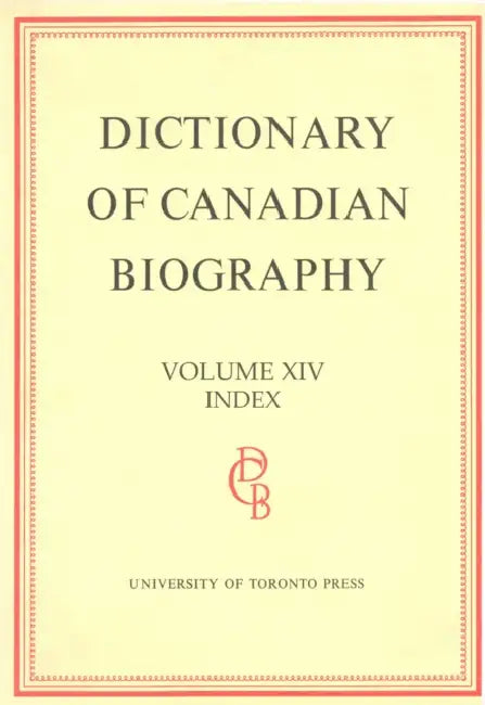 Dcb Index by Francess G. Halpenny, Jean Hamelin