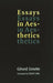 Essays in Aesthetics by Gerard Genette, Dorrit Cohn