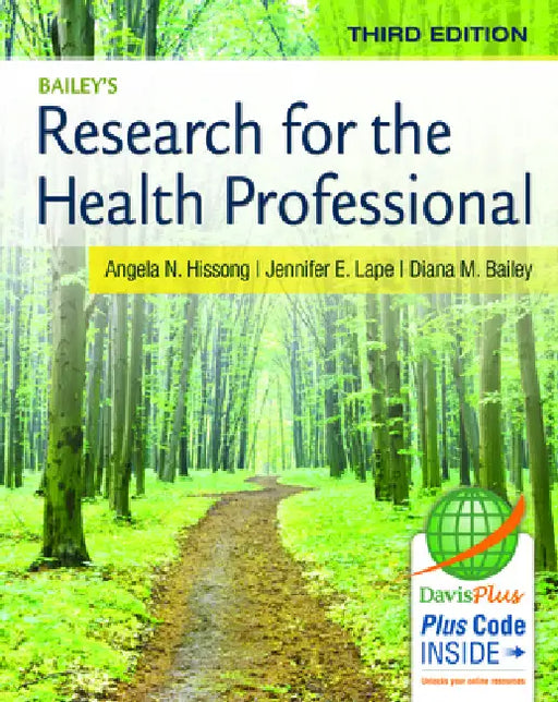 Bailey's Research for the Health Professional by Angela N. Hissong, Jennifer E. Lape, Diana M. Bailey