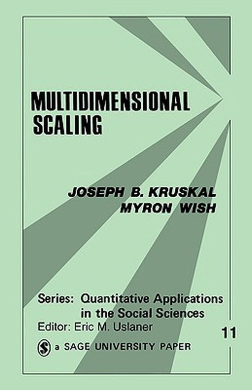 Multidimensional Scaling by Joseph B. Kruskal