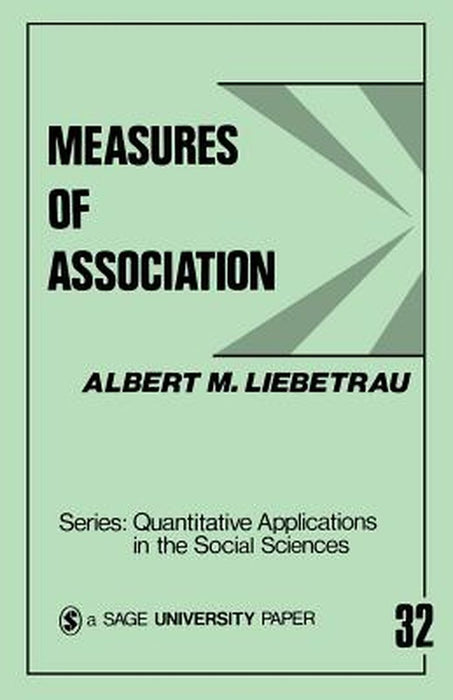 Measures of Association by Albert M. Liebetrau