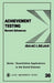 Achievement Testing: Recent Advances by Isaac I. Bejar