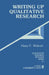 Writing Up Qualitative Research by Harry F. Wolcott