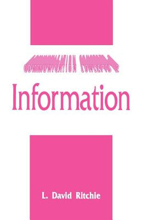Information by L. David Ritchie