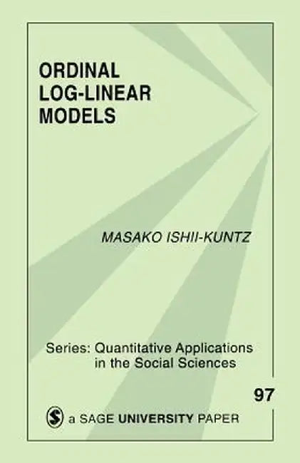 Ordinal Log-Linear Models by Masako Ishii-Kuntz