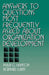 Answers to Questions Most Frequently Asked about Organization Development by Philip G. Ph. D. Hanson