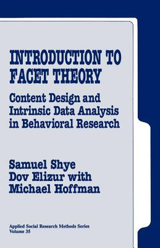 Introduction to Facet Theory by Samuel Shye