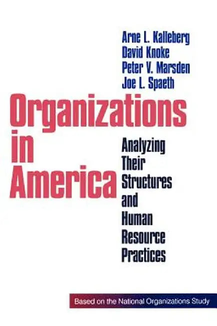 Organizations in America: Analysing Their Structures and Human Resource Practices by Arne L. Kalleberg