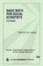 Basic Math for Social Scientists: Concepts by Timothy M. Hagle