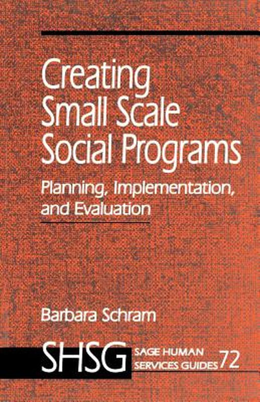 Creating Small Scale Social Programs by Barbara Schram