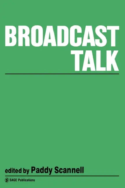 Broadcast Talk by Paddy Scannell, Paddy Scannell