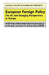 European Foreign Policy: The EC and Changing Perspectives in Europe by Walter E. Carlsnaes, Steve Smith