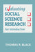 Evaluating Social Science Research: An Introduction by Thomas R. Black