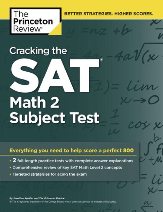 Cracking The Sat Math 2 Subject Test  by Princeton Review