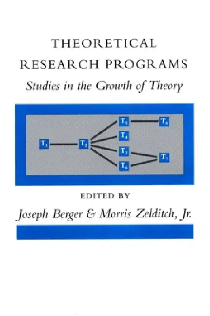Theoretical Research Programs: Studies in the Growth of Theory by Joseph Berger, Morris Zelditch