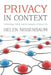 Privacy in Context: Technology, Policy, and the Integrity of Social Life by Helen Nissenbaum