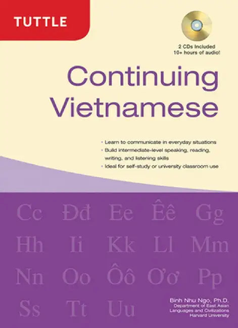 Continuing Vietnamese: Let's Speak Vietnamese [With CDROM] by Binh Nhu Ngo