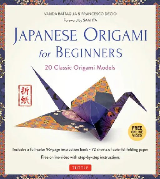 Japanese Origami for Beginners Kit by Vanda Battaglia