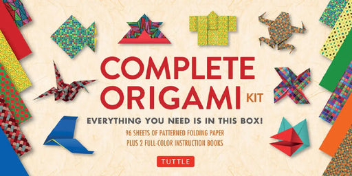Complete Origami Kit: [Kit with 2 Origami How-To Books, 98 Papers, 30 Projects] This Easy Origami for Beginners Kit Is Great for Both Kids and Adults by Tuttle Studio