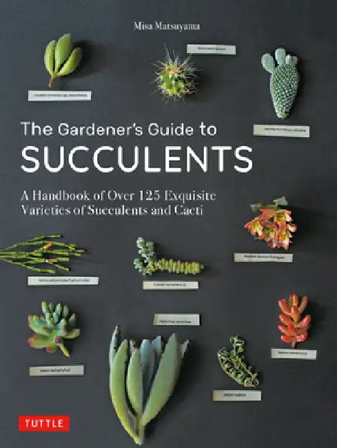 The Gardener's Guide to Succulents: A Handbook of Over 125 Exquisite Varieties of Succulents and Cactus by Misa Matsuyama
