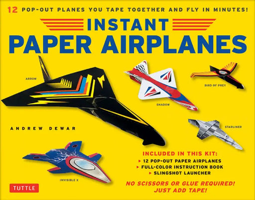 Instant Paper Airplanes Kit by Dewar