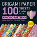 Origami Paper 100 Sheets Kimono Patterns Patterns 6" (15 CM): High-Quality Double-Sided Origami Sheets Printed with 12 Different Patterns: Instruction by Tuttle Publishing