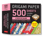 Origami Paper 500 Sheets Chiyogami Patterns 4" (10 CM): High-Quality Double-Sided Origami Sheets Printed with 12 Different Patterns