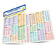 Korean Vocabulary Study Card: Key Vocabulary for Topik Test (Online Audio Files) by Woojoo Kim