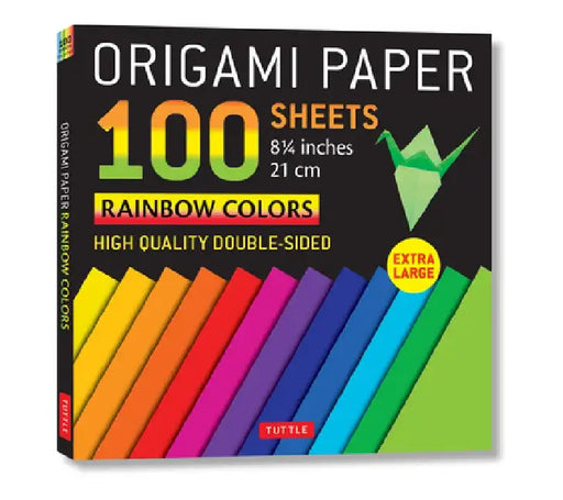 Origami Paper 100 Sheets Rainbow Colors 8 1 4 (21 Cm): High Quality Double-Sided Origami Sheets Printed With 12 Different Color Combinations (Instruct