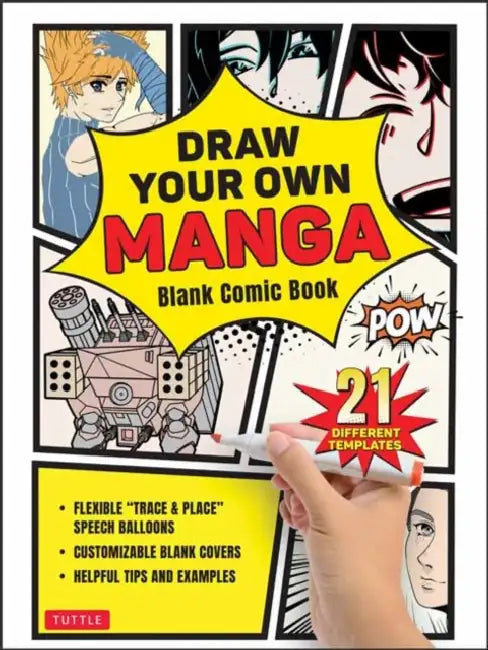 Draw Your Own Manga by Tuttle Studio