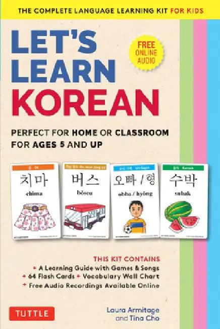 Let's Learn Korean Flash Card Kit by Laura Armitage