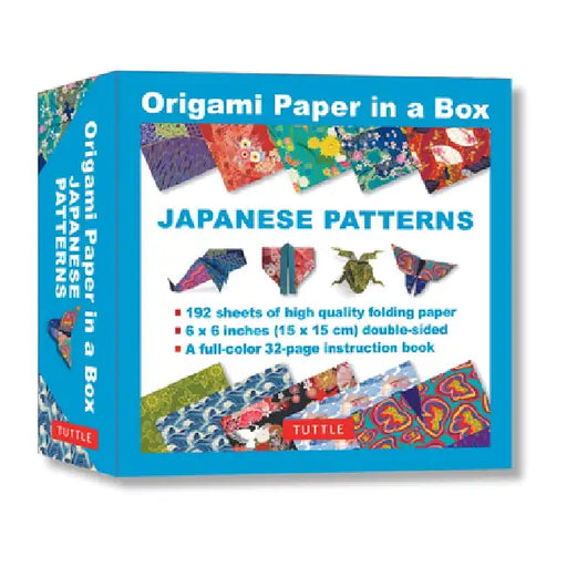 Origami Paper in a Box - Japanese Patterns