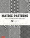 Matrix Patterns Gift Wrapping Papers - 12 Sheets: 18 X 24 Inch (45 X 61 CM) Wrapping Paper by Tuttle Studio