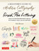The Beginner's Guide to Modern Calligraphy & Hand Lettering: Eight Different Lettering Styles Using a Brush Pen! (with 550 Color Photos & Illustration by Maki Shimano