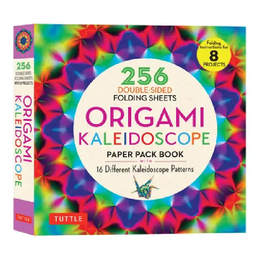 Origami Kaleidoscope Paper Pack Book: 256 Double-Sided Folding Sheets (Includes Instructions for 8 Models) by Tuttle Studio
