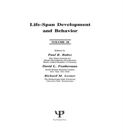 Life-Span Development and Behavior by Paul B. Baltes