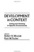 Development in Context: Acting and Thinking in Specific Environments by Robert H. Wozniak, Kurt W. Fischer