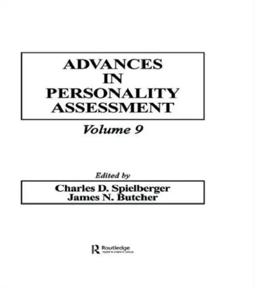 Advances in Personality Assessment by Charles D. Spielberger