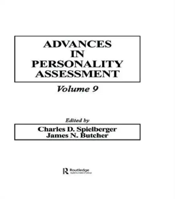 Advances in Personality Assessment by Charles D. Spielberger