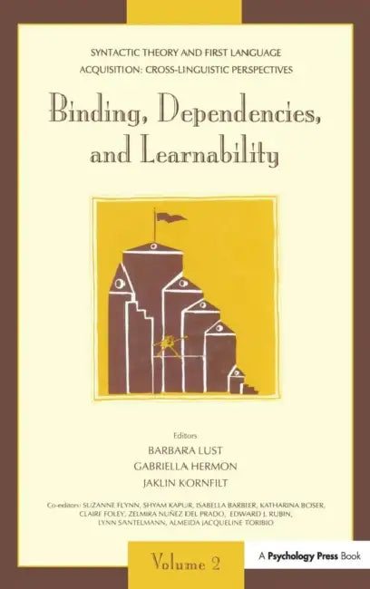 Syntactic Theory and First Language Acquisition: Cross-Linguistic Perspectives -- Volume 1: Heads, Projections, and Learnability -- Volume 2: Binding, by Barbara Lust, Margarita Su¤er, John Whitman