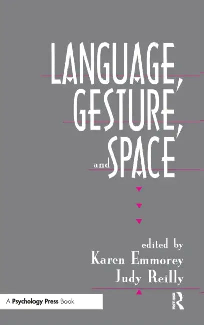 Language, Gesture, and Space by Karen Emmorey, Judy S. Reilly
