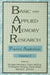 Basic and Applied Memory Research: Theory in Context: Practical Applications by Douglas J. Herrmann