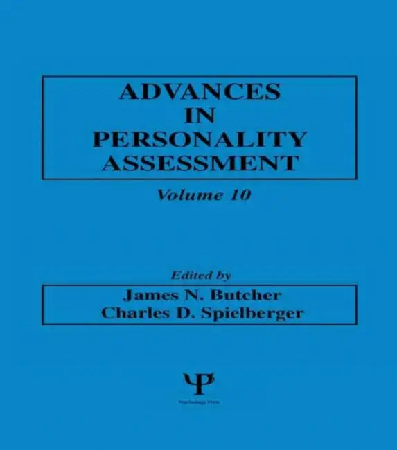 Advances in Personality Assessment by James N. Butcher