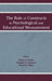 The Role of Constructs in Psychological and Educational Measurement by Henry I. Braun, Douglas N. Jackson, David E. Wiley