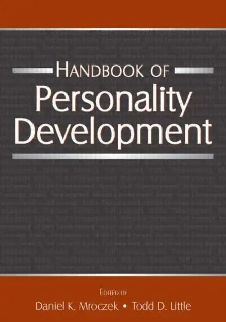Handbook of Personality Development by Daniel K. Mroczek