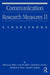 Communication Research Measures II: A Sourcebook by Rebecca B. Rubin, Alan M. Rubin, Elizabeth E. Graham
