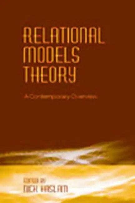 Relational Models Theory: A Contemporary Overview by Nick Haslam