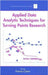 Applied Data Analytic Techniques for Turning Points Research by Patricia Cohen